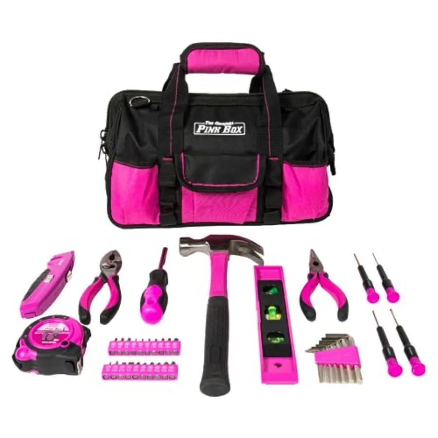 

Box PB40TBK 40 Piece Tool Set and Bag Pink