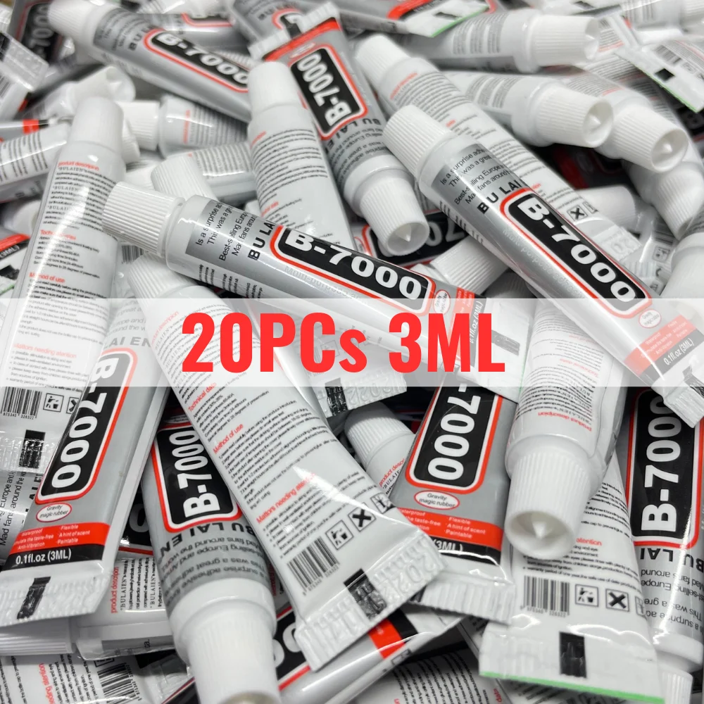 B7000 3ML Glass Plastic Universal DIY Glue B-7000 Clear Contact Phone Repair Adhesive 5/10/20/50 Pieces