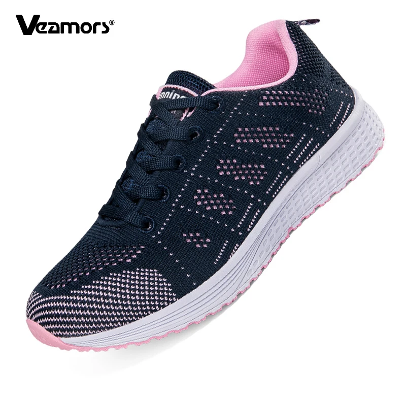 

Lightweight Women's Running Shoes Breathable Mesh Men's Casual Sneakers Fashion Knitted Outdoor Sports Shoes Walking Shoes