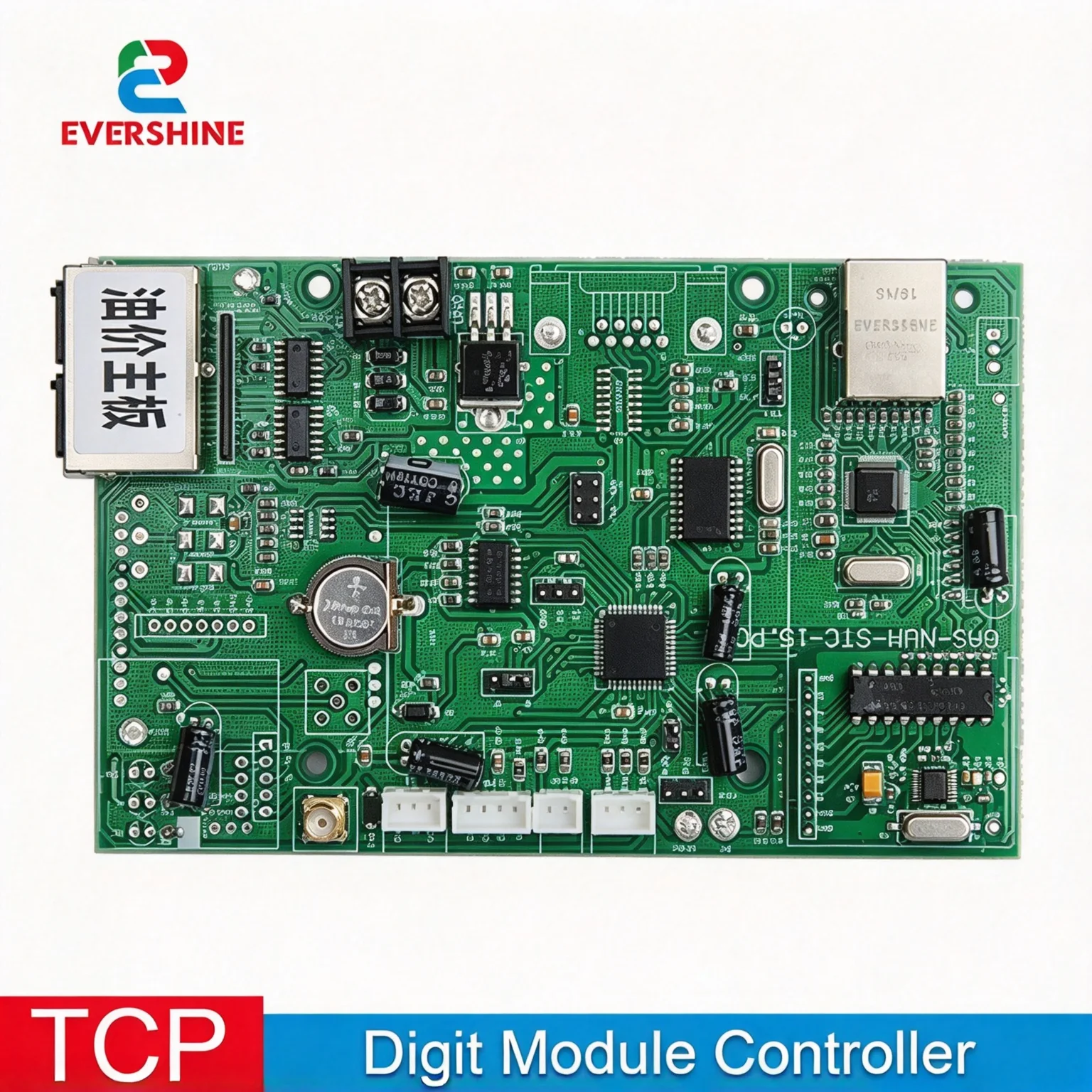 TCP RF Control Card For 7 Segment Digital Number Module LED Gas Station Electronic Fuel Price Sign