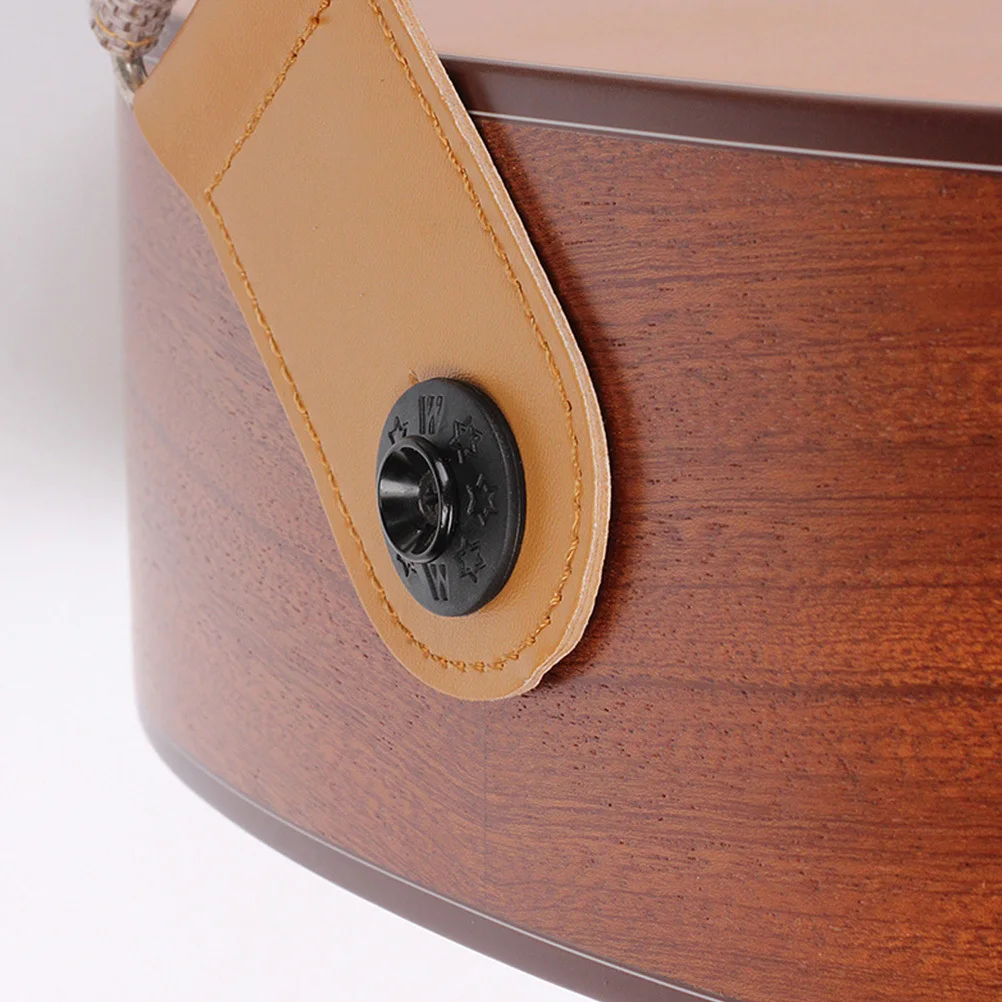 

20Pcs Guitar Strap Locks Fixing Buckles Prevent Fall Off Decorative Accessory for Musicians Guitar Strap Locks