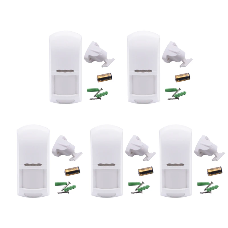 

1/3/5pc 433MHz/868MHz Focus Wireless Indoor PIR Motion Sensor, Smart Home Security Detector with Anti-Tamper & Anti-Pet Immunity