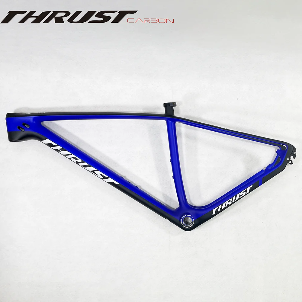 

Thrust TRST 29er MTB Carbon Frame BSA 12x148mm Boost XC Hardtail Mountain Bike Frame Super Light T1000 Carbon Frame MTB 29 135