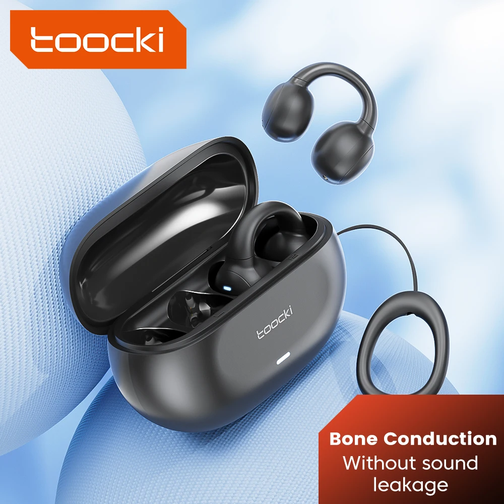 Toocki OWS Bluetooth Earphones Wireless Headphones Bluetooth 5.3 Open Ear Sport Waterproof Earbuds For iPhone 15 Xiaomi Huawei