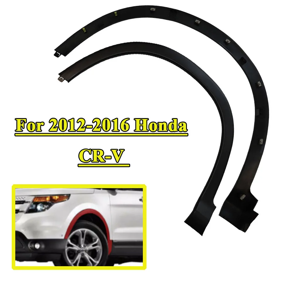 Front Left+Right Side Fender Flare Fits For 2012-2016 Honda CR-V CRV Durable Arch Trim Molding Wheel Arch RH & LH Fender