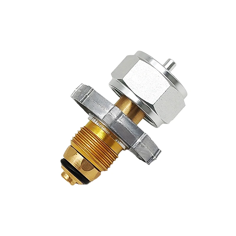 1 Pound Propane Gas Tank Filling Valve Propane Filling Connector POL Gas Cylinder Filling Valve