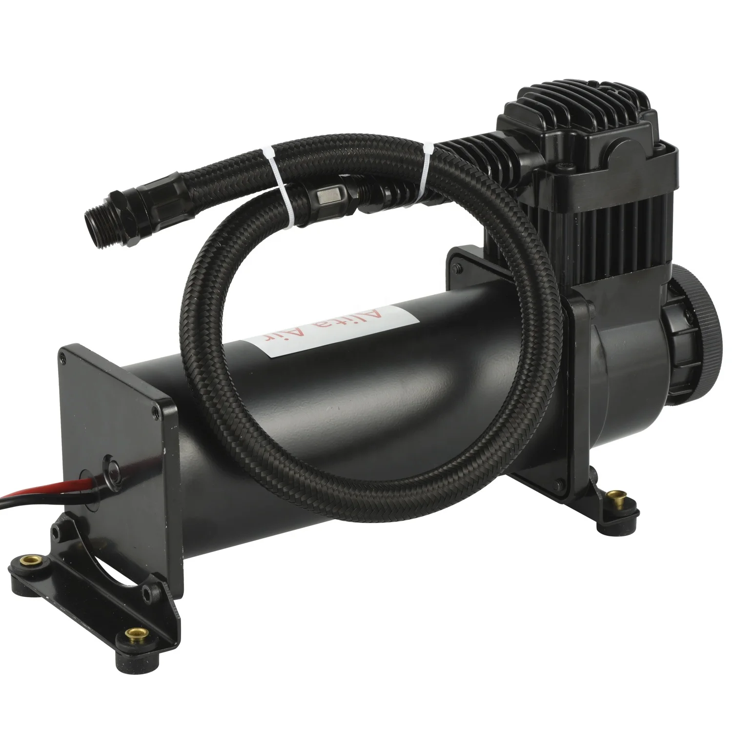 

Ningbo Factory 200psi Air Suspension Compressor Kit For Car Horn & Air Ride Suspension High Pressure Vehicle Air Compressors