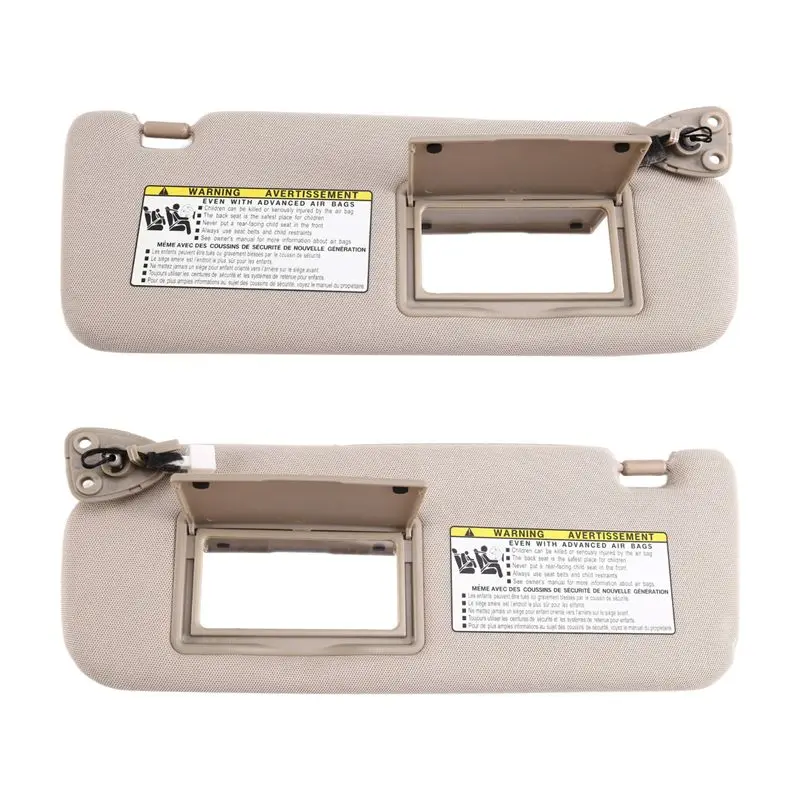 

ABHY-852013K010qd 852023K000qd Car Sun Visor Beige Lh Rh=1Set For Sonata 2006-2008