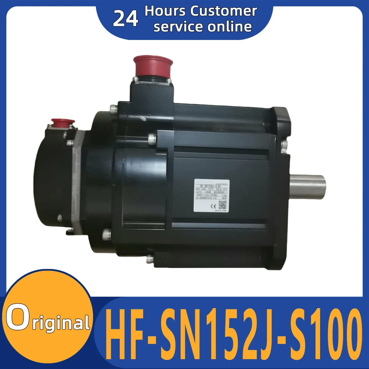 

Brand new original servo motor HF-SN152J-S100 HF-SN152BJ-S100 HF-SN52J-S100 HF-SN52BJ-S100 HF-KE73JW1-S100