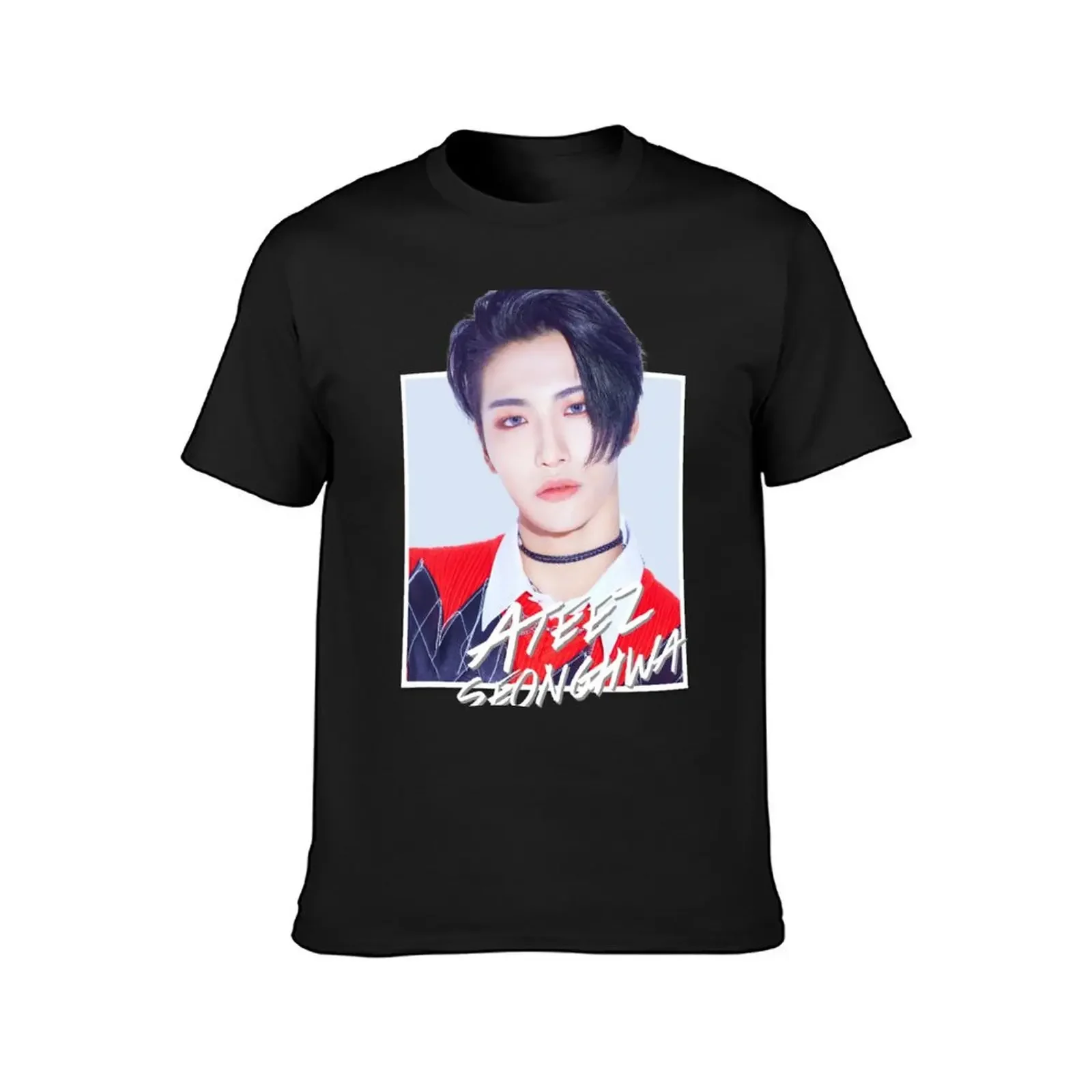 Ateez - Seonghwa T-Shirt graphics tops basketball graphic tees mens graphic t-shirts hip hop