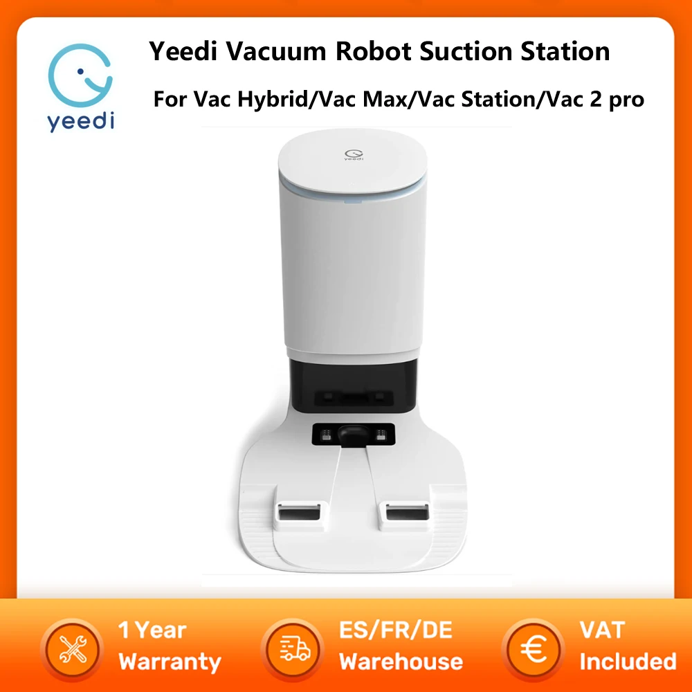 Yeedi Suction Station Self-emptying Station For Vac Hybrid Yeedi Vacuum Robot Base For Vac Max / Vac Station / Vac 2 pro