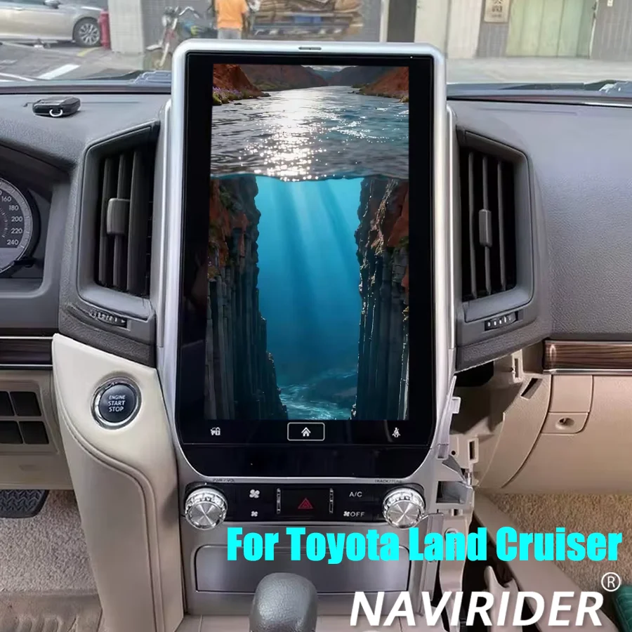 

13,8-дюймовая мультимедийная система Android 15 для Toyota Land Cruiser LC200 2016-2019: автомагнитола, GPS-навигатор, головное устройство