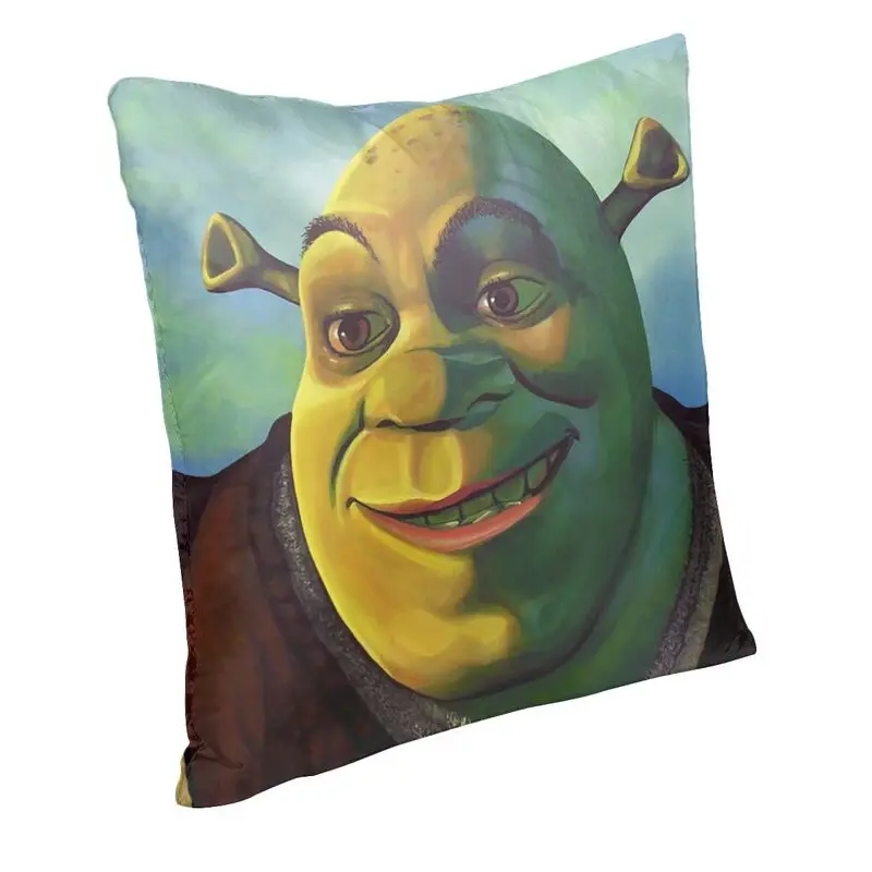 Nordic Style Shrek Comedy Film Throw Pillow Case Home Decor Custom Square Mike Myers Cushion Cover For Sofa Pillowcover