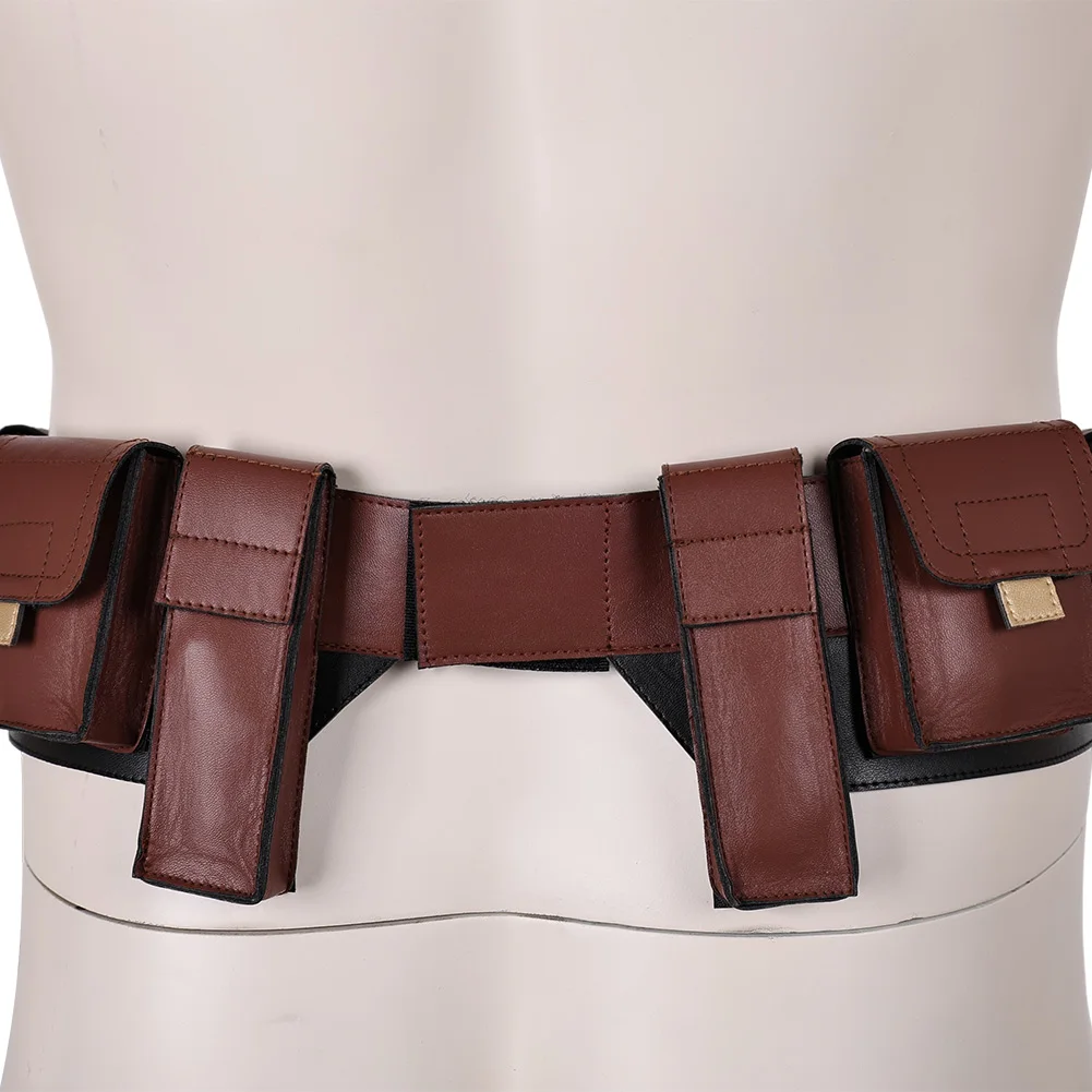 Ceinture de cosplay de fréquence pour hommes adultes, costume de fantaisie de piscine, déguisement, sac environnemental en cuir, sac de toilette, accessoires de costume de carnaval d'Halloween