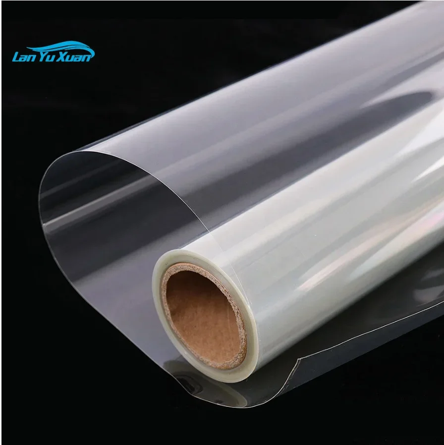 High thickness 12mil car tint bullet proof window film safety and security glass protection film transparent building film