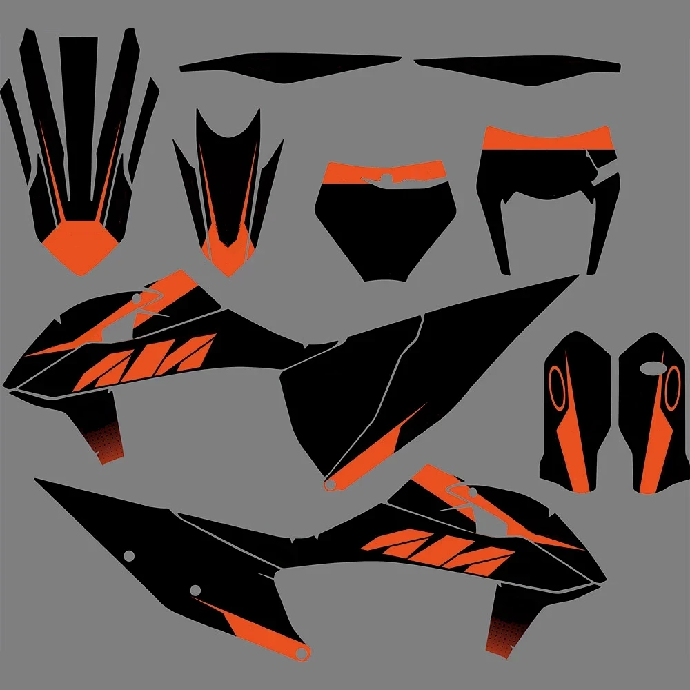 

Fairing Decal Sticker For KTM EXC EXCF XCW XCFW 2020 - 2023 2021 2022 / SX SXF XC XCF 2019 - 2022 125 250 300 350 450