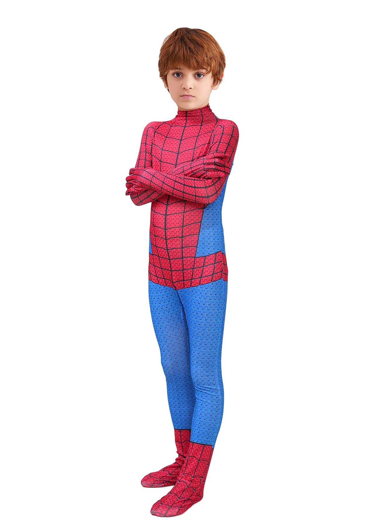 

Kids Superhero Costumes Movie Characters Fantasy Onesies Halloween Party Dress Up Boys Girls Photo Props