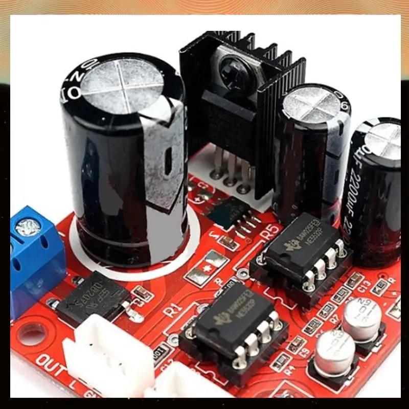 

3X двойной предусилитель NE5532, плата аудиоусилителя, стерео киномашина, предусилитель 8/16/35 мм для кинопроектора старого кино-Y05A