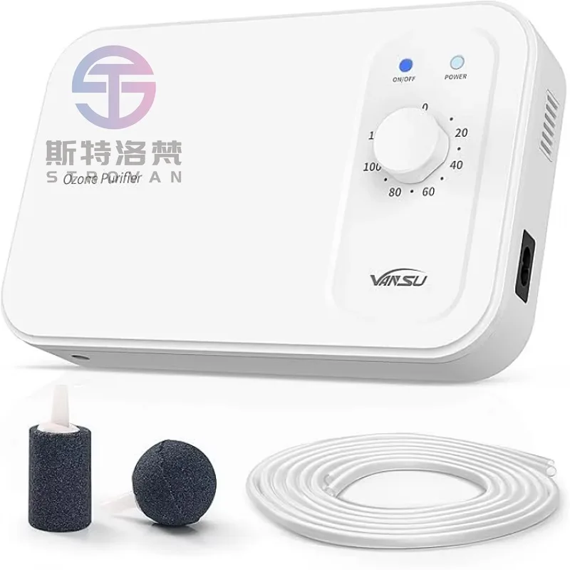 Deodorant and Fresh Water Machine with Diffuser Stone and Timer for Homes, Kitchens, Fruits and Vegetables