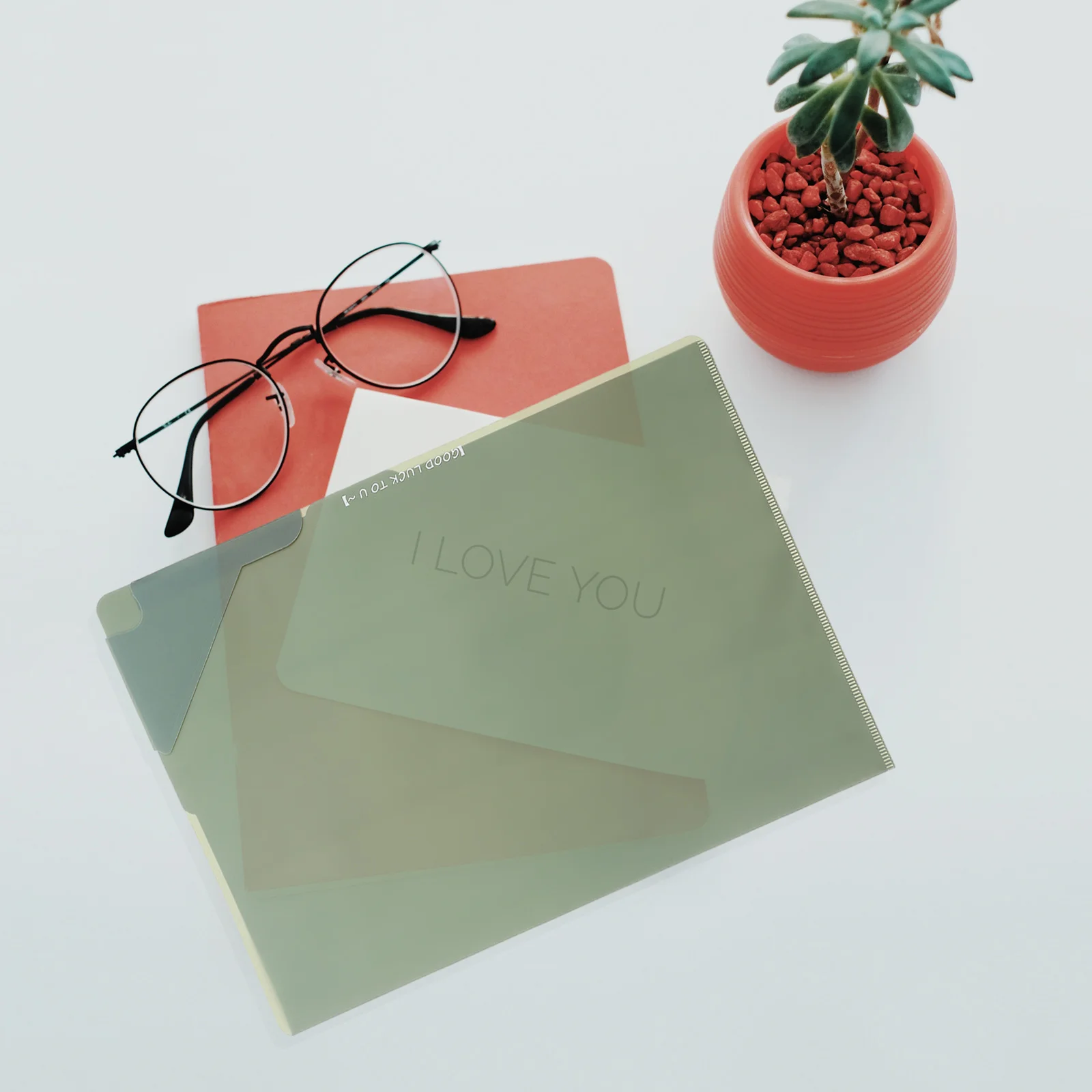 5Pcs Gradient L-Shaped Office File Folder Organizer Document Holders Paper Filing Folders Pocket File Organizer