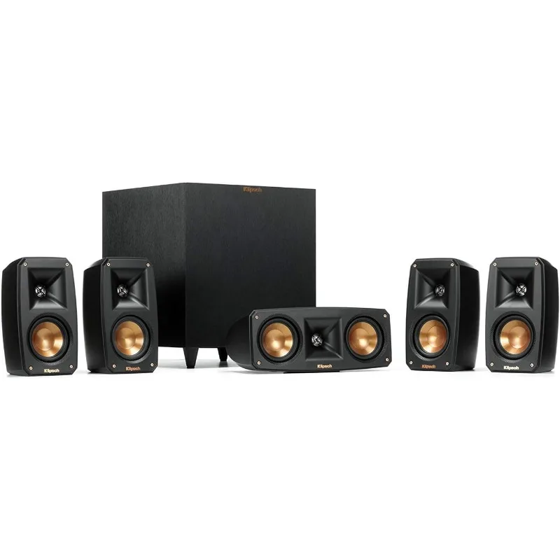 

Black Reference Theater Pack 5.1 Surround Sound System