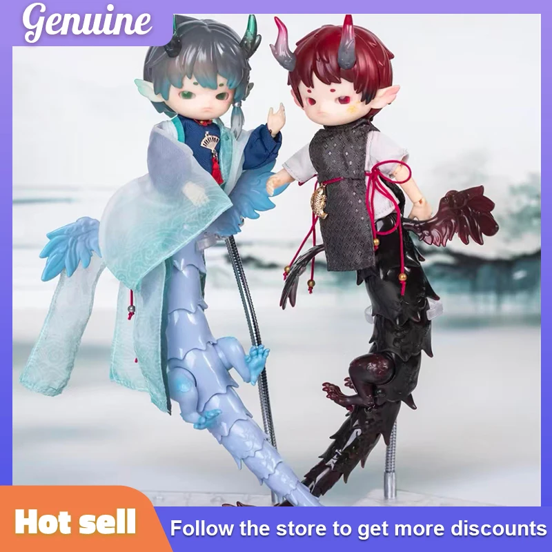 Penny Box Fantastic Creatures Series BJD Doll Blind Box - 1/12 gelede anime pop Mystery Box speelgoedfestival en verjaardagscadeau