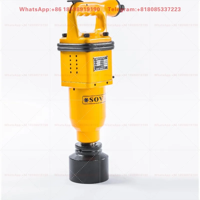 SOV 1 Inch Air Hydraulic Impact Wrench Heavy Duty Pneumatic Hydraulic Nut Remover Wrench for Truck Construction Machinery Repair