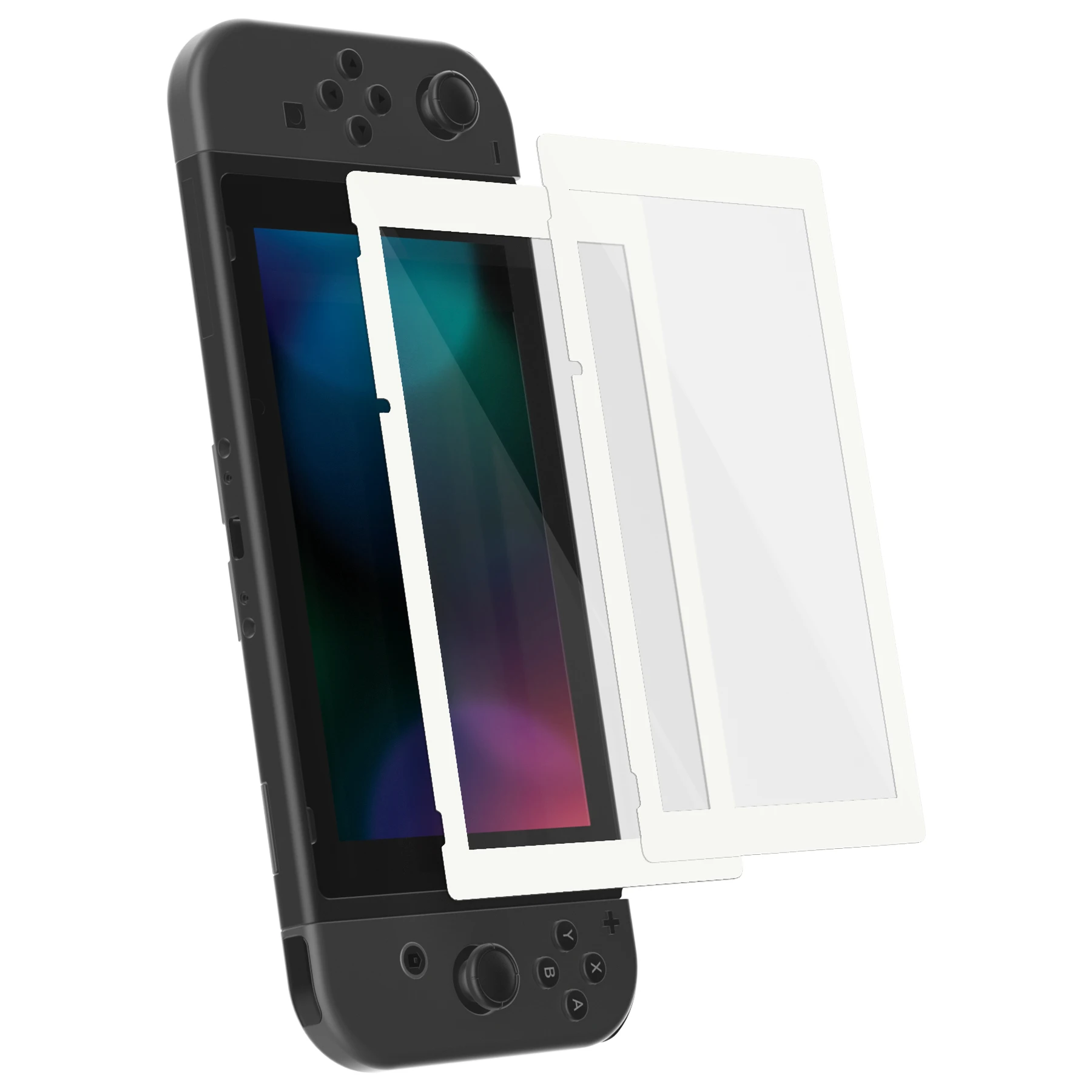 

eXtremeRate Protector Film Tempered Glass Screen Protector for NS Switch - White