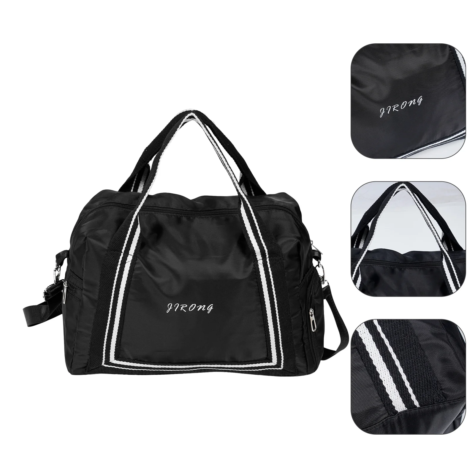 حقيبة سفر من القماش الخشن سعة 25 لتر، حقيبة رياضية محمولة ذات سعة كبيرة للرجال والنساء، منظمة لرحلات السباحة واليوجا وعطلة نهاية الأسبوع #6