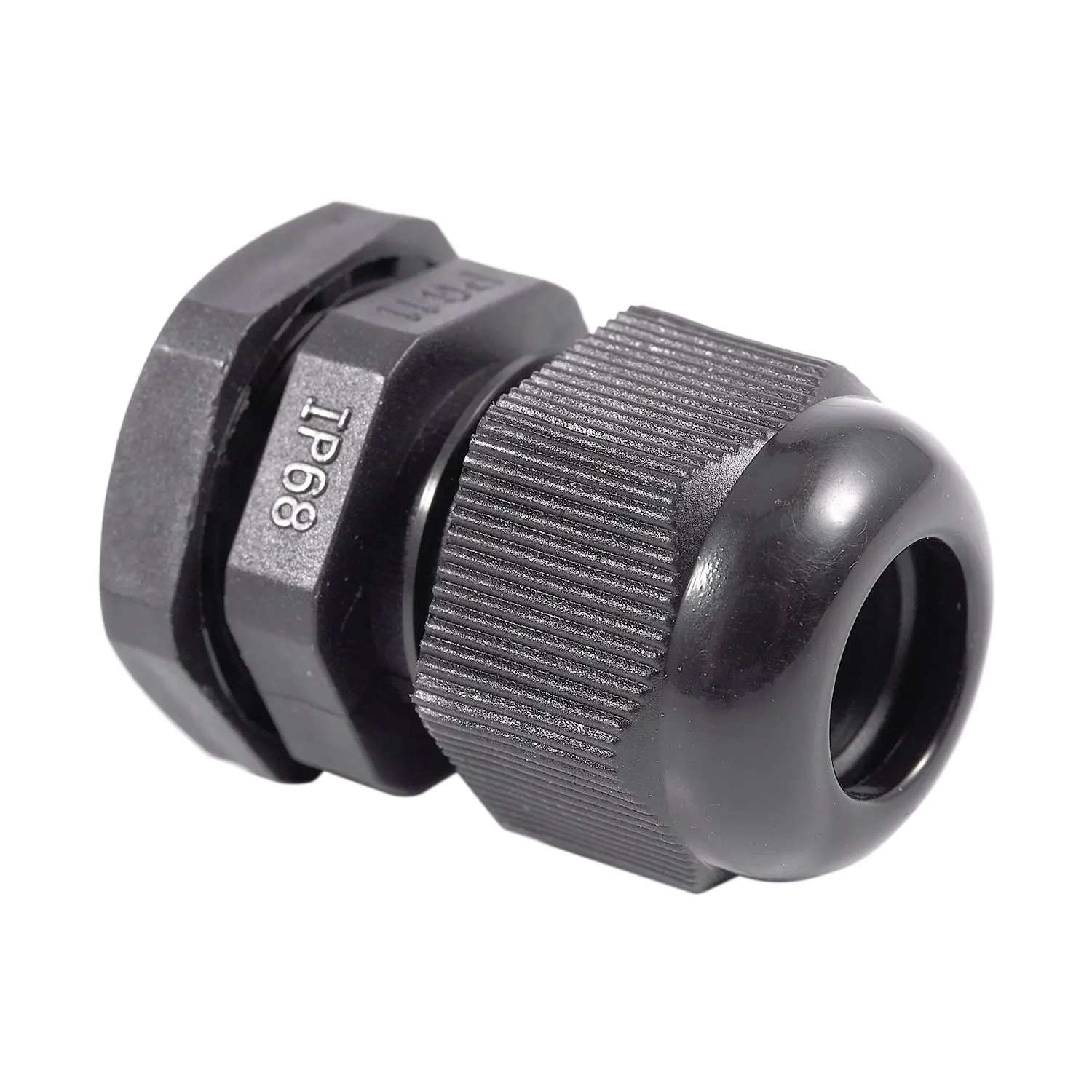 50 x سیاہ پلاسٹک واٹر پروف کنیکٹر PG11 5-10mm قطر کیبل گلینڈ