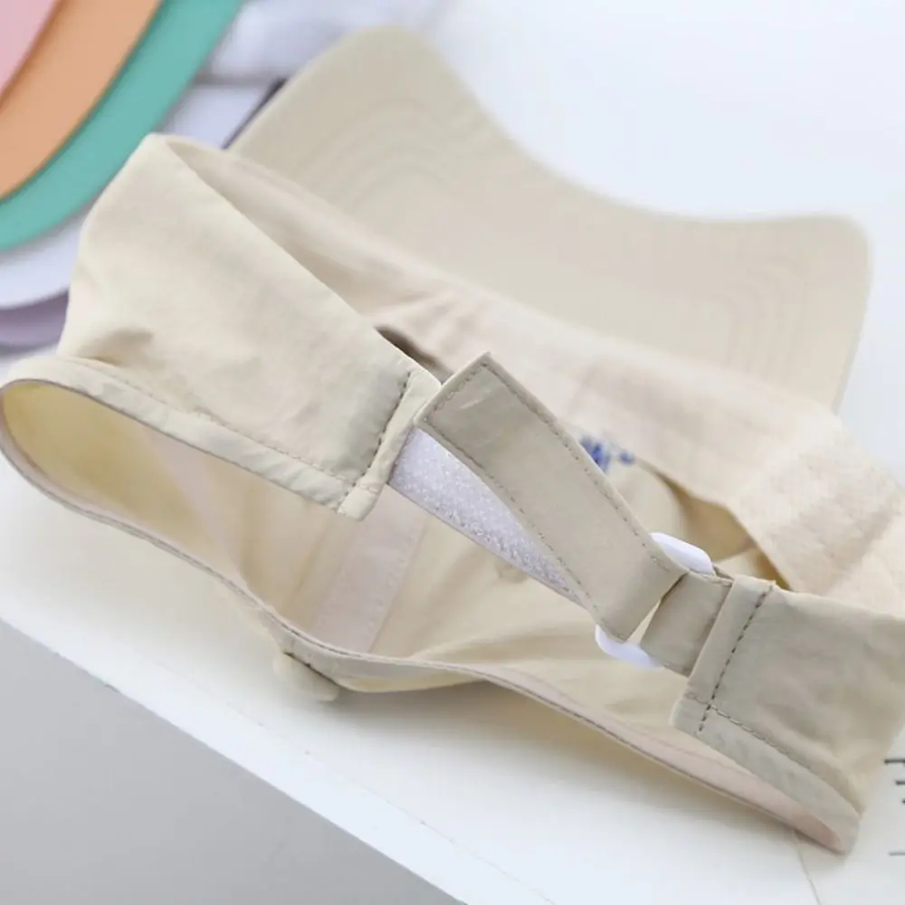 

Korean Style Half Empty Top Hat Quick-dry Shading Hat Summer Sunhat No Top Beach Hat Anti-UV Sun Hat Children's Visor Hat Baby