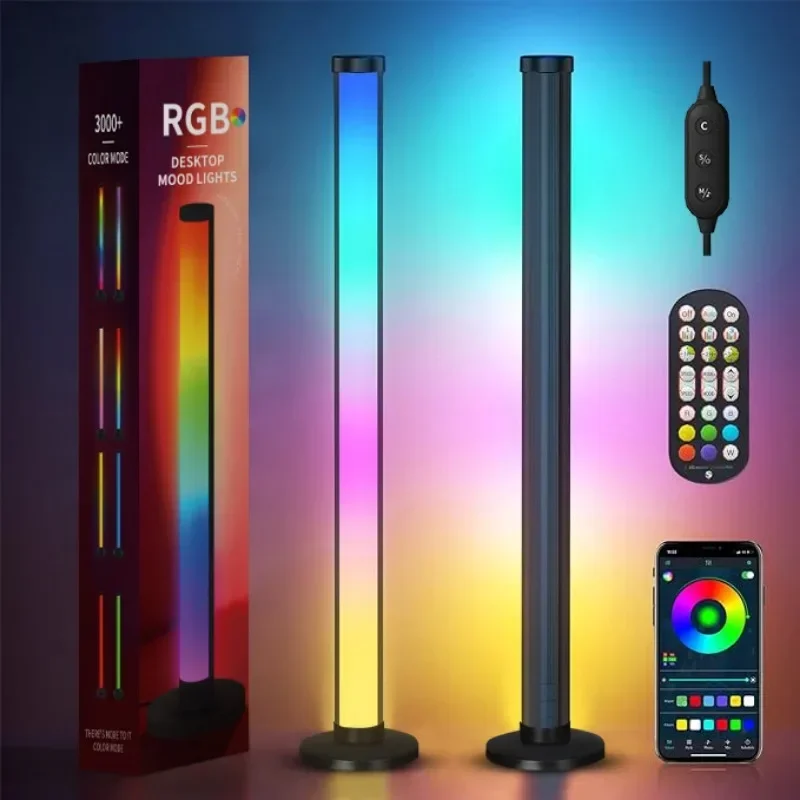 Качественная светодиодная напольная лампа Rgb, настольные лампы, декоративное украшение для комнаты, подставка для детской атмосферы