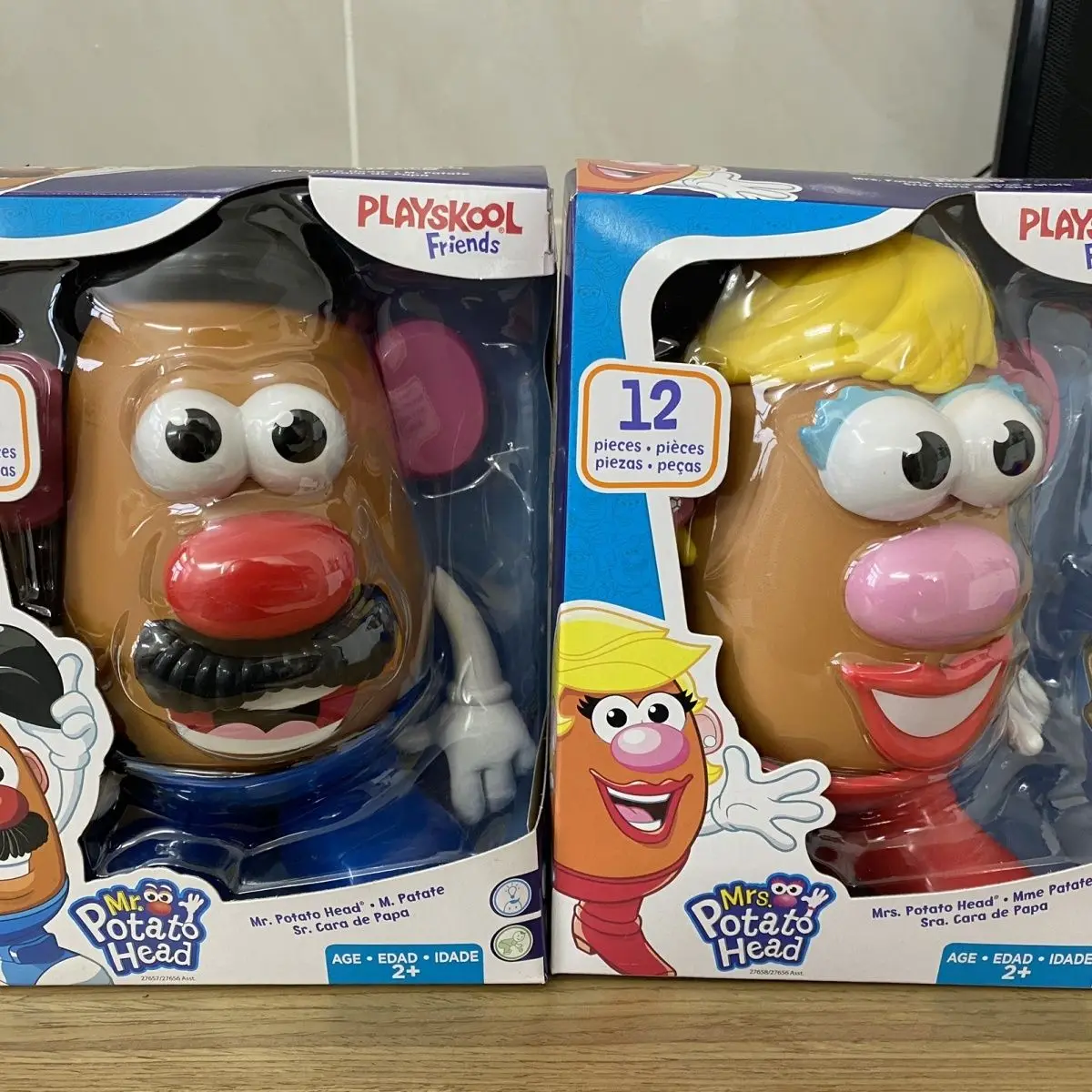 Señor. Cabeza de patata Playskool, juguete con cabeza de huevo, regalo ensamblado divertido, colección de figuras, Hobby, señora, patatas, el Joker, regalos sorpresa, Juguetes
