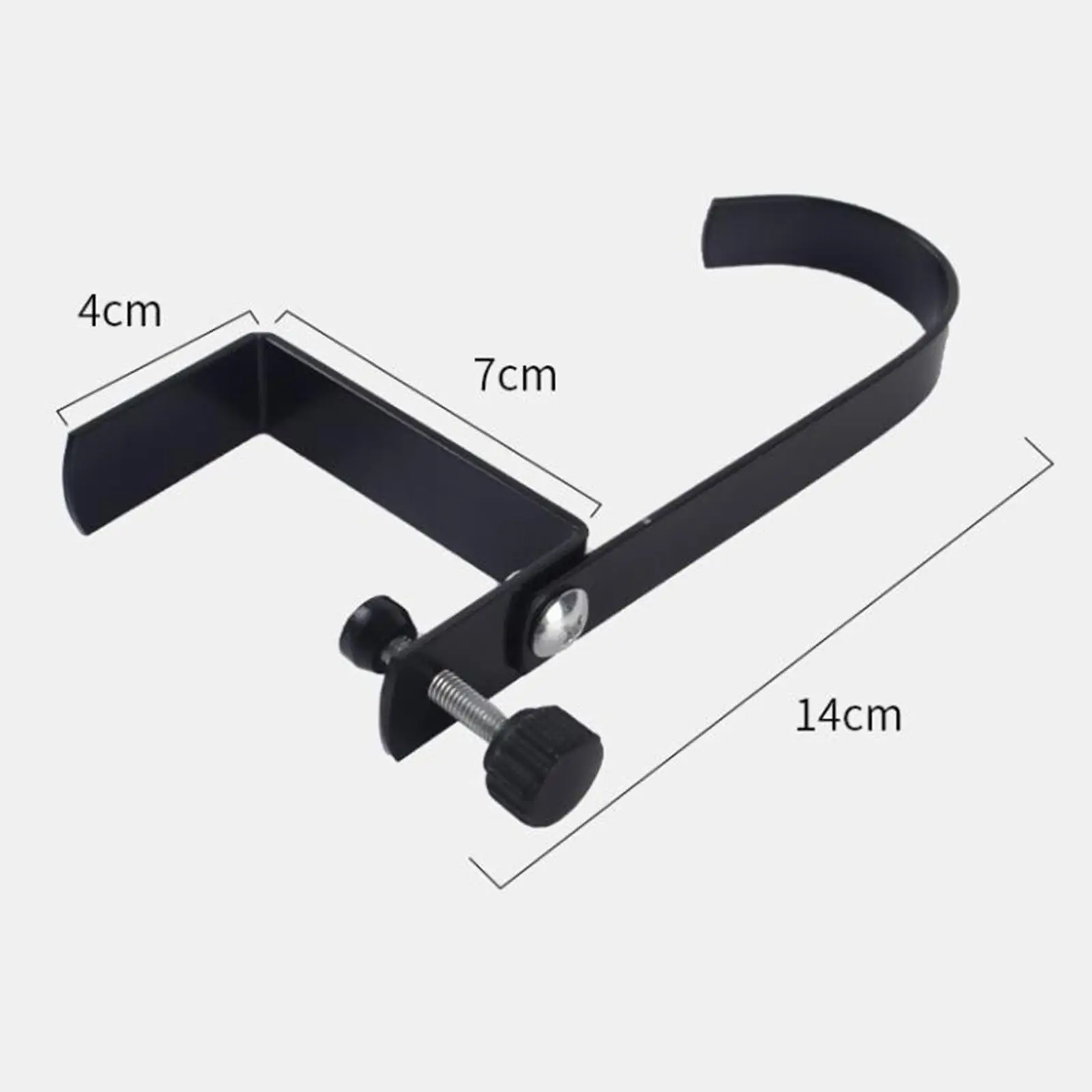Adjustable Charger Holder Handlebar Hanging Hook Iron Electric Bike Accessory for Garage Organization