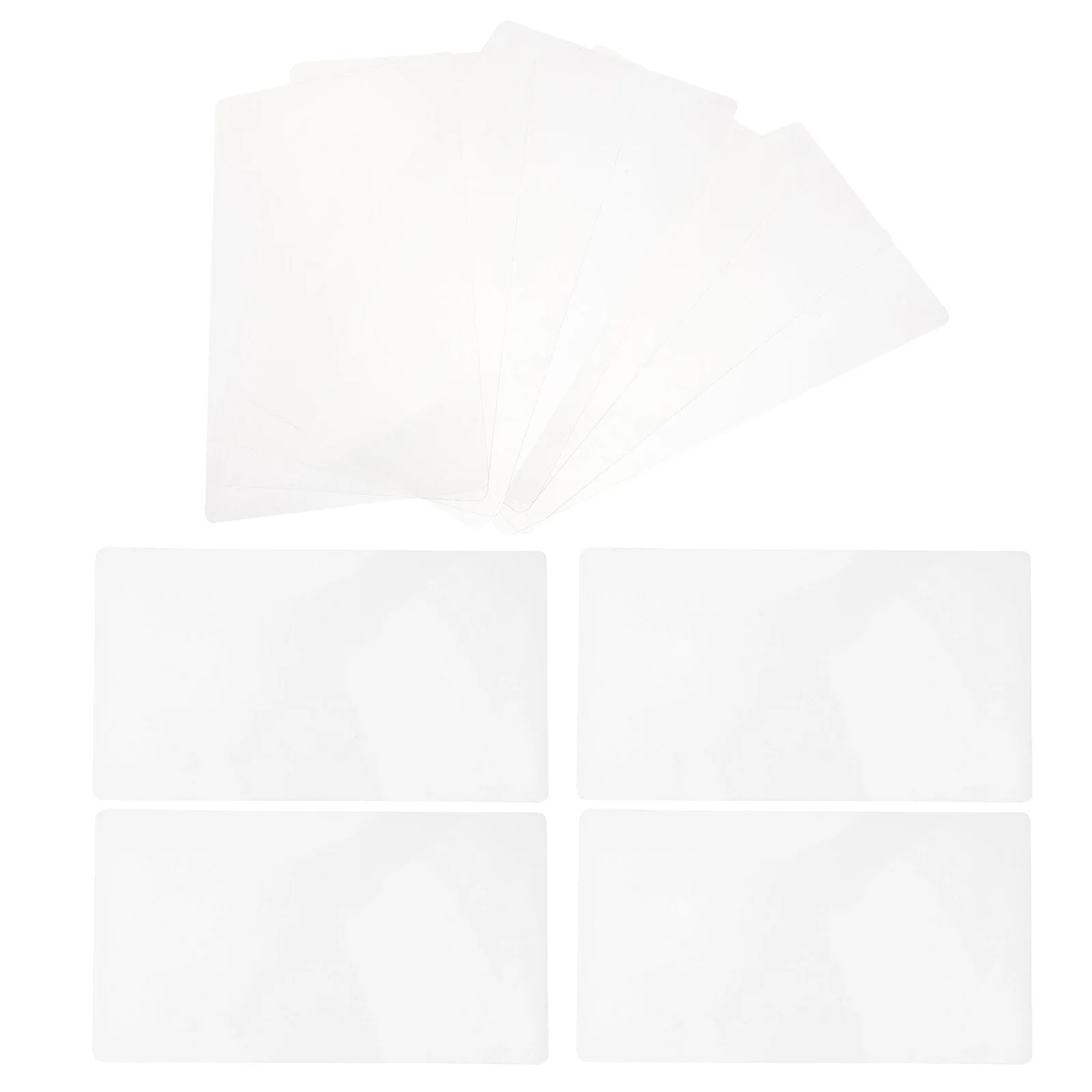 12Pcs Transparent Drawing Board for 3D Pen 20x14cm Clear PVC Drawing Mat Childrens Creative Learning Tool Portable DIY Painting
