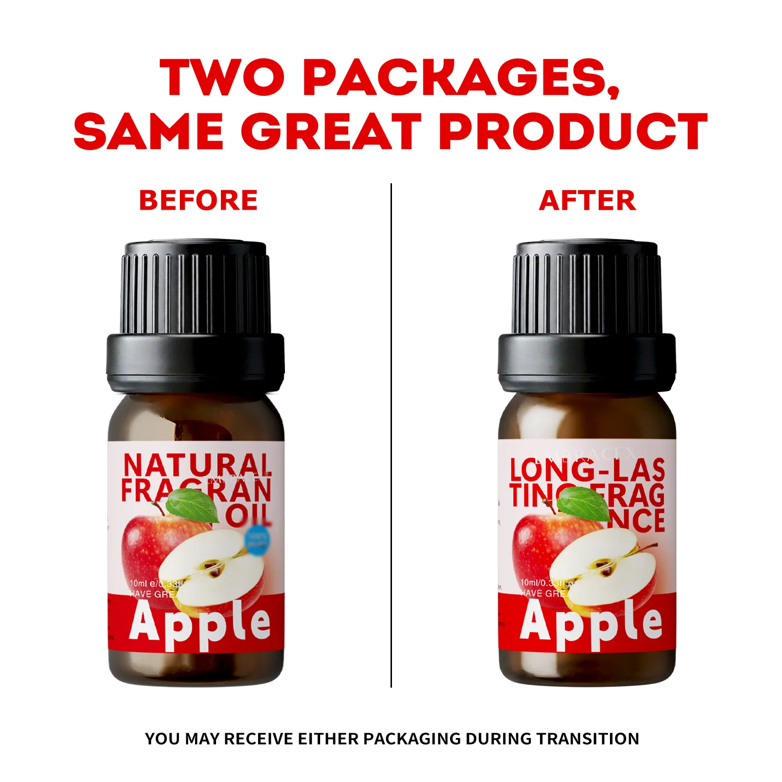 10ml Apple Fragrance Oils Fruit Fragrance Funny Gifts Diffuser Candle Making For Women & Girl