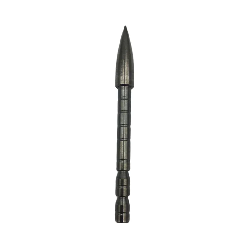 12 Stück 4,2 mm Pfeilspitze DIY 80 100 120 Grain Bullet Point Tip für ID 4,2 mm Pfeilschaft Pfeilspitze Bogenschießen Zubehör Bogen