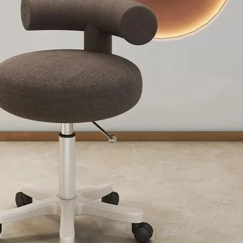 

Beauty Salon Women's Barber Chairs Furniture Aesthetic Makeup Hair Chair Lashista Silla Barbero Profesional Saloon Furniture