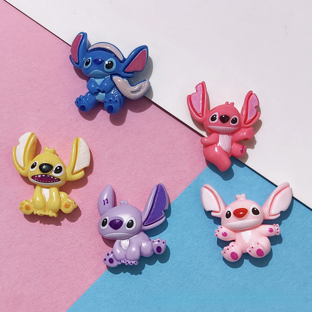 

Miniso Stilt resin small accessories DIY materials handmade jewelry cartoon cute small decoration patch mix
