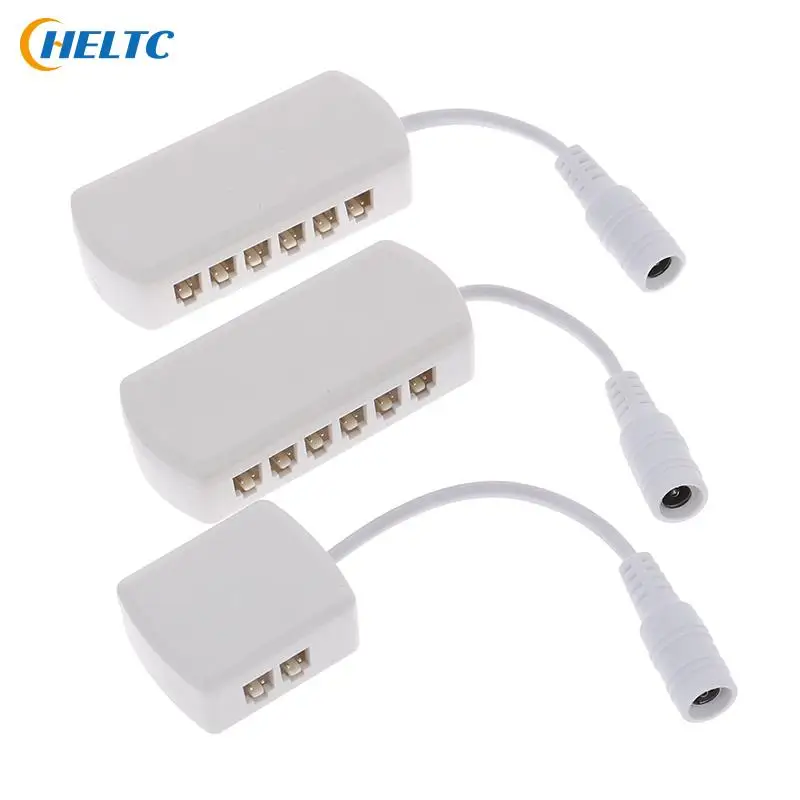 

4/6/12Ports 2510 Hub Splitter Junction Box Distributer Connectors Male Plug LED Cabinet Light Adapter 2.54 Spacing Indoor caixa