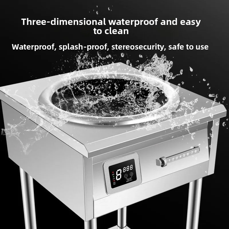 Factory Commercial High-power Induction Cooker Button Embedded Household Restaurant Canteen Commercial 4200w Induction Cooker