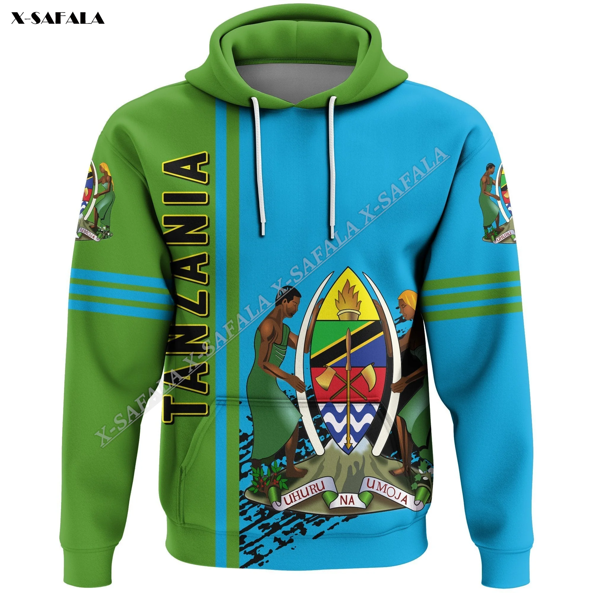 

TANZANIA Flag Tattoo Camo 3D Print Hoodie Men Pullover Sweatshirt Hooded Jersey Tracksuits Outwear Shirts Jumper