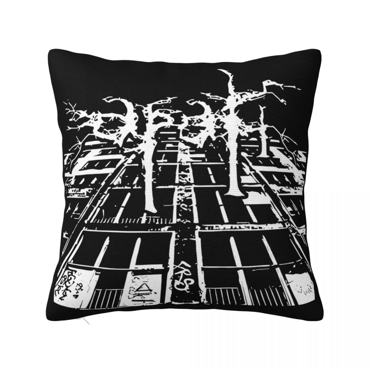 Funda de almohada para cabeceros de almohada, cubierta de cojín, 45x45, Apati Dsbm Lifelover Psychonaut 4 Vanhelga