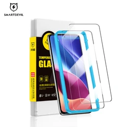 SmartDevil Screen Protectors for Redmi Note 9 Pro 9S Tempered Glass for Redmi Note 11 11S 10 5G HD Blue Ray