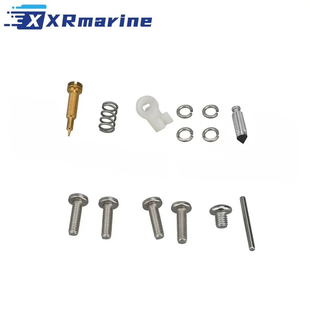 Carburetor Repair Kit 61N-W0093 for Yamaha 2 Stroke 30HP C30 Outboard Motor 61N-W0093-00 18-7737 image 5