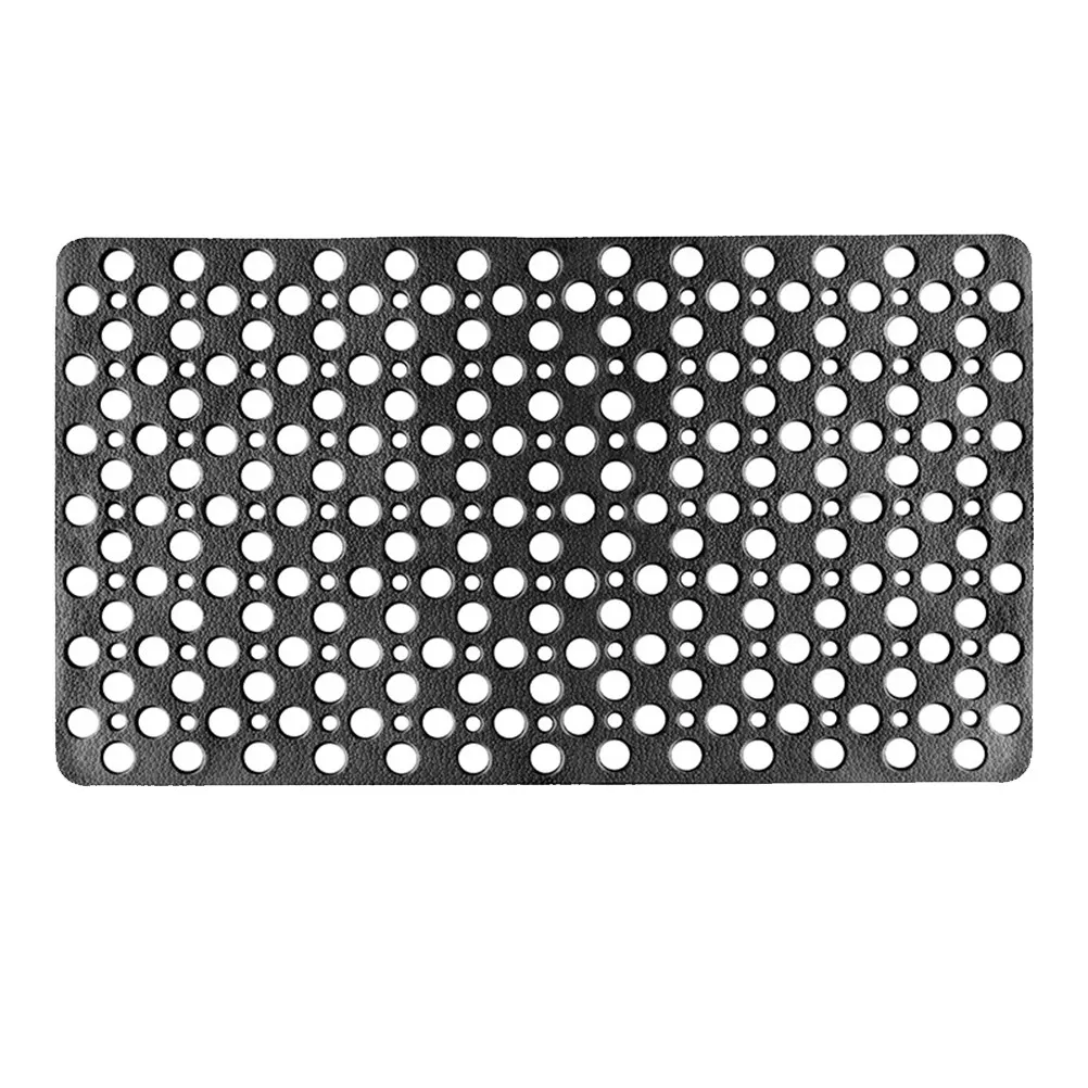 

Anti-Slip Bathroom Floor Mat with 80 Suction Cups Circle Holes Design Non-Slip Shower Bath Foot Pad for Tub Floor Kitchen Door