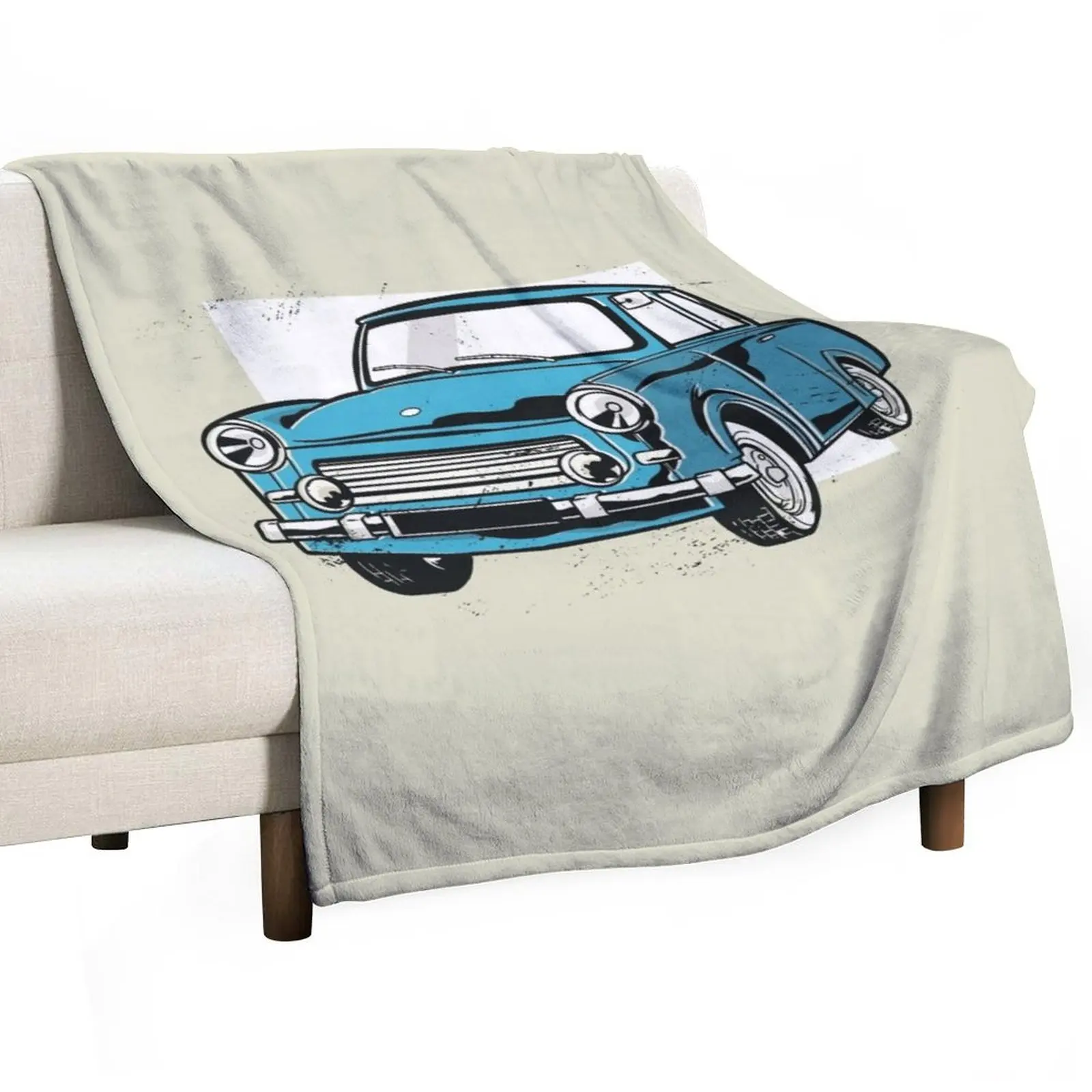 Trabant 601 (light blue) Throw Blanket blankets ands Quilt Decorative Sofas Blankets