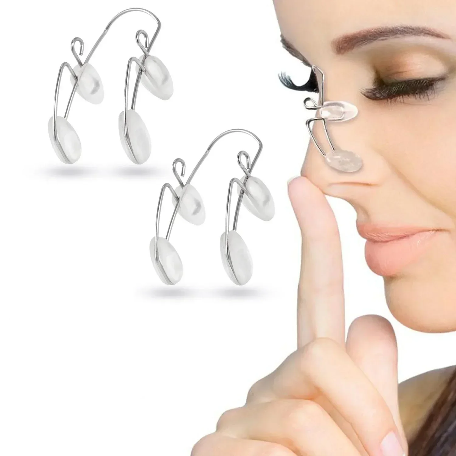 Silikon Nase Clip Corrector Nase Shaper Magie Richt Clip Werkzeuge Gestaltung Shaper Nase Brücke Up Klar Nase Up