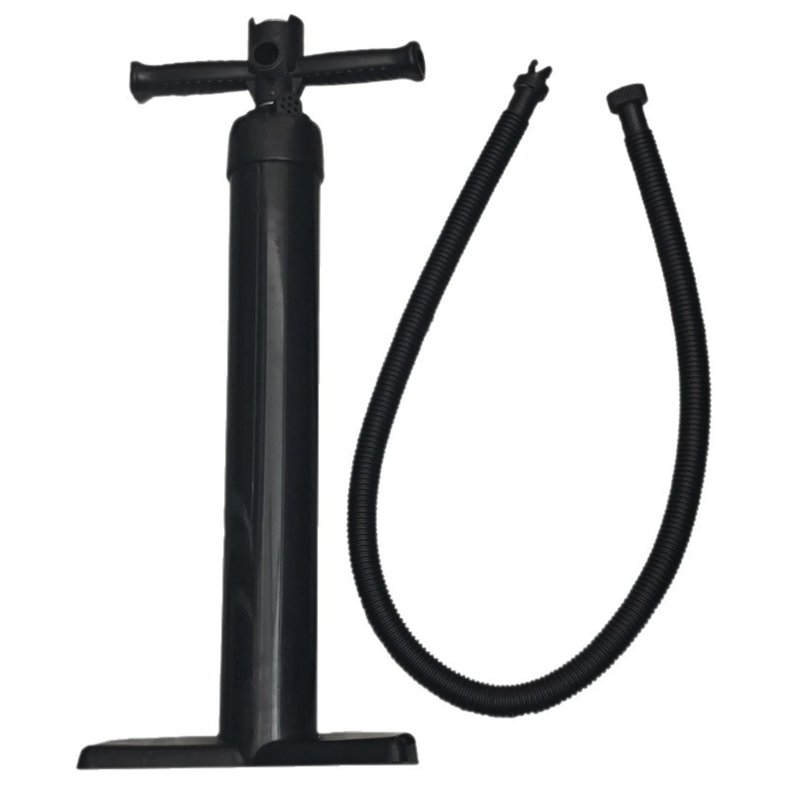 Portable High-pressure Stand Air Pump with Manometer Ergonomic Hand Pump with Gauge for Inflatable Camping