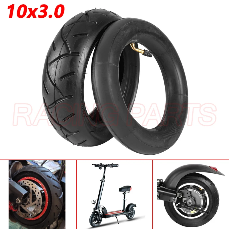 10x3.0 inner and outer tire 10*3.0 tube tyre For KUGOO M4 PRO Electric Scooter Go karts ATV Quad Speedway tyre